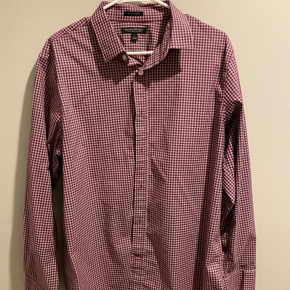Banana Republic Slim Flex fit shirt - Size L